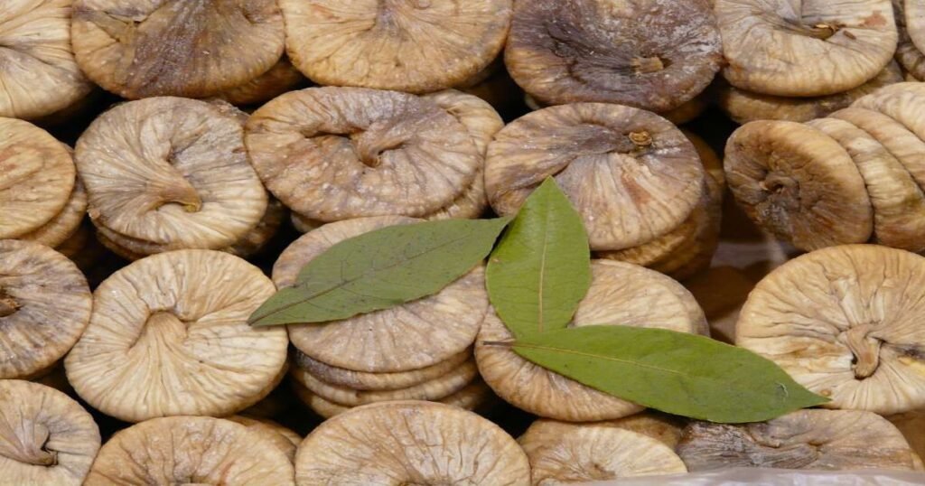 Figs served on a surface 